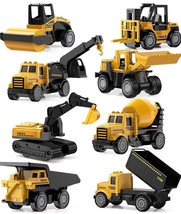 Geyiie Alloy Small Construction Cars Vehicles, Die Cast Mini Construction Truck - £28.03 GBP