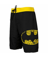 Batman Symbol Heather Black Board Shorts Black - £35.77 GBP+