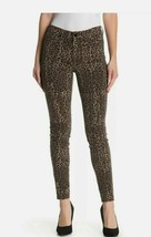 William Rast Mid-Rise Perfect Skinny Jean Wild Cheetah Print Women&#39;s Size 28 - £21.79 GBP