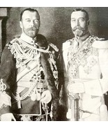 Czar Nicholas And King George V WW1 Print 1917 Royal Family Portrait SmDwC4 - $644.18 MXN
