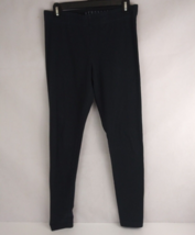 Aeropostale Women&#39;s Solid Black Leggings Size Large - £10.87 GBP