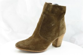Vince Camuto Boot Sz 7 M Short Boots Brown Leather Women - £19.94 GBP