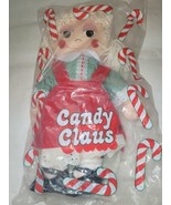 Vintage 1990 Avon Candy Claus 16 inch Christmas Rag Doll new in package - £31.73 GBP
