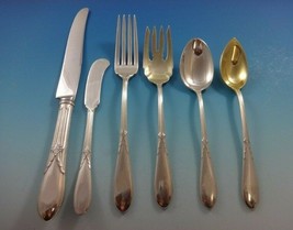 Rose Marie by Gorham Sterling Silver Flatware Set For 12 Service 76 Pieces - £2,726.79 GBP