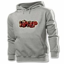 Hip hop graffiti Print Sweatshirt Unisex Hoodies Graphic Hoody Hooded Tops - £20.89 GBP