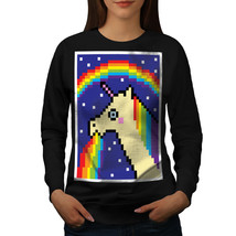 Wellcoda Unicorn Cool Stupid Funny Womens Sweatshirt,  Casual Pullover Jumper - £22.50 GBP+