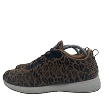 Skechers Bobs Sport Squad Mighty Cat Brown Shoes Comfort Womens 11 - $39.59
