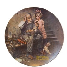 Vtg 1978 Norman Rockwell The Cobbler Heritage Collector Plate Fine Knowles China - £20.36 GBP