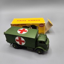 Dinky Toys 626 Military Ambulance Truck Green Meccano England Original B... - £38.04 GBP