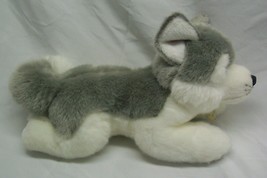 Aurora Miyoni Husky Dog Or Wolf 10&quot; Plush Stuffed Animal Toy - £15.52 GBP