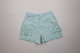 Vintage 90s Streetwear Womens 13 / 14 Distressed Big Pocket Shorts Blue ... - $29.65