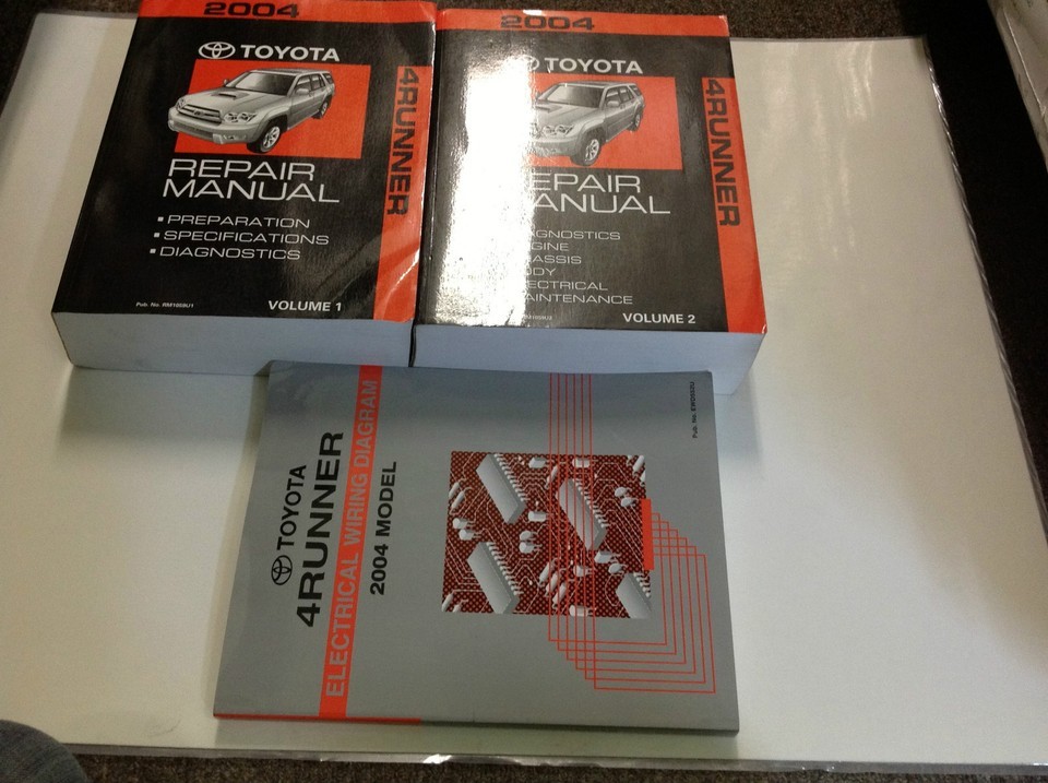 2004 Toyota 4RUNNER Repair And Service Manual With Electrical Diagram NEW-
sh... Item image 7