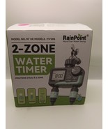 NEW RainPoint Programmable 2 Zone Water Timer - Model Number ITV205 - $33.29 CAD