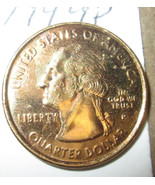 1999-P CONNECTICUT STATE QUARTER GOLD TONED - $197.20 MXN