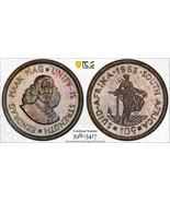 South Africa 10 Cent 1963 PCGS PR67 - £191.94 GBP