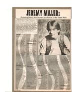 Jeremy Miller teen magazine pinup clipping Teen Idols PIx Growing Pains ... - £1.96 GBP