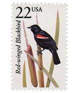 1987 22c Red-Winged Blackbird, North American Wildlife Scott 2303 Mint F... - $34.88 MXN