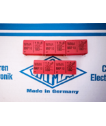 5Pcs MKP 10 1,0µF WIMA 1uF 250VDC 180VAC Polypropylene Film Capacitor Pi... - $140.74 MXN