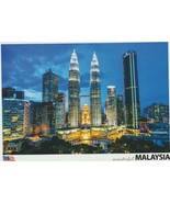 Kuala Lumpur, Malaysia : The Petronas Twin Towers postcard - €4,24 EUR