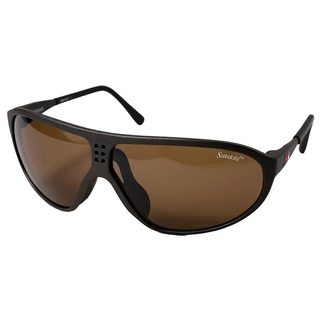 Genuine Swiss Army Suvasol Sunglasses Black Mountain Alpine Glasses W La... - $19.76