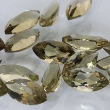 One Light Smoky Quartz Gemstone 10x5 mm Faceted Marquise Cut Average 1.00 carat - £2.15 GBP