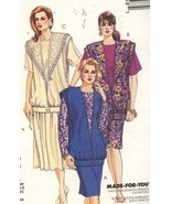 McCall&#39;s 5365 Plus Size 24 Designer Three Piece Vest Top Skirt Pattern U... - £3.14 GBP