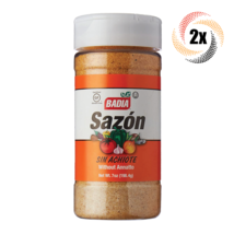 2x Shakers Badia Sazon Without Annatto Seasoning Fat &amp; Gluten Free 7oz - £14.93 GBP