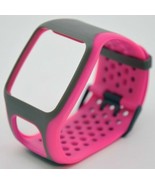 NEW TomTom Comfort Strap PINK/GRAY Runner Multi-Sport GPS watch band car... - £11.06 GBP