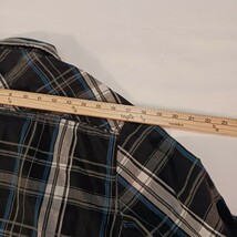 Carbon Classic Fit Multicolor Plaid Flannel Button Up Long Sleeve Shirt Men Sz M image 6