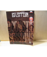 Led Zeppelin Guitar Sessions Acoustic Book Sheet Music /no cd - £11.00 GBP