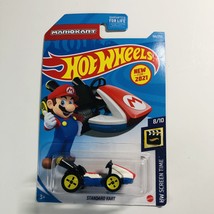 Hot Wheels 1/10 Screen Time Mario kart STANDARD KART NEW! on card - £2.34 GBP