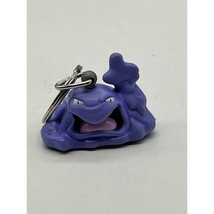 Vintage 2&quot; Pokemon Muk Keychain Burger King Nintendo 1999 - £7.09 GBP