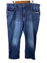 Lucky Brand Jeans Size 40x30 Mens 181 Relaxed Straight Cotton Stretch Denim - £36.54 GBP