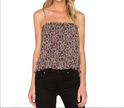 Derek Lam 10 Crosby pleated cami top in Multi - size 6 - $72.27