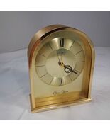 Vintage Seiko Quartz Chime Alarm Japan Clock mantle gold brass QEC301G J... - €25,71 EUR
