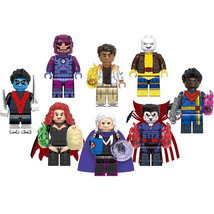 8pcs Magneto Mr. Sinister Madelyne Nightcrawler X-Men Mini Block Toys - $15.21