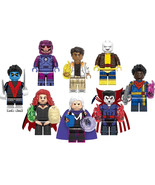 8pcs Magneto Mr. Sinister Madelyne Nightcrawler X-Men Mini Block Toys - $15.21