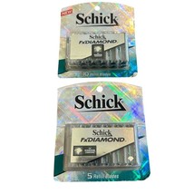 Schick Razor FX Diamond Razor Blade Replacements Refills x12 New in Pack... - £48.42 GBP