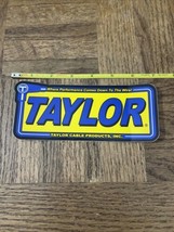 Auto Decal Sticker Taylor Cable Products - $8.79