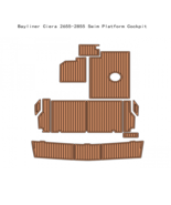 Bayliner Ciera 2655-2855 Swim Platform Cockpit Boat EVA Faux Teak Deck F... - $1,097.78 CAD