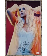 PLEASE READ! BEAUTIFUL Christina Aguilera Signed Autographed 11x17 Photo... - £155.03 GBP