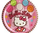 Hello Kitty Balloon Dreams Dessert Plates Birthday Party Supplies 8 Per ... - $6.95