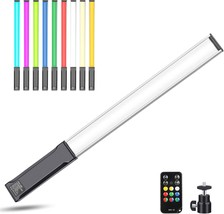 Hagibis Rgb Handheld Led Video Light Wand Stick Photography Light 9 Colors, With - £46.18 GBP