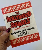 1980 HOLLYWOOD SQUARES Game QUESTION &amp; ANSWER BOOK #1 Replacement Part B... - £15.95 GBP