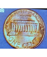 1969D BU Lincoln Cent Floating Roof Both Sides of Roof - $718.71 MXN