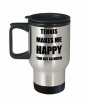 Tennis Travel Mug Insulated Lover Fan Funny Gift Idea Novelty Gag Car Coffee Tea - £18.11 GBP
