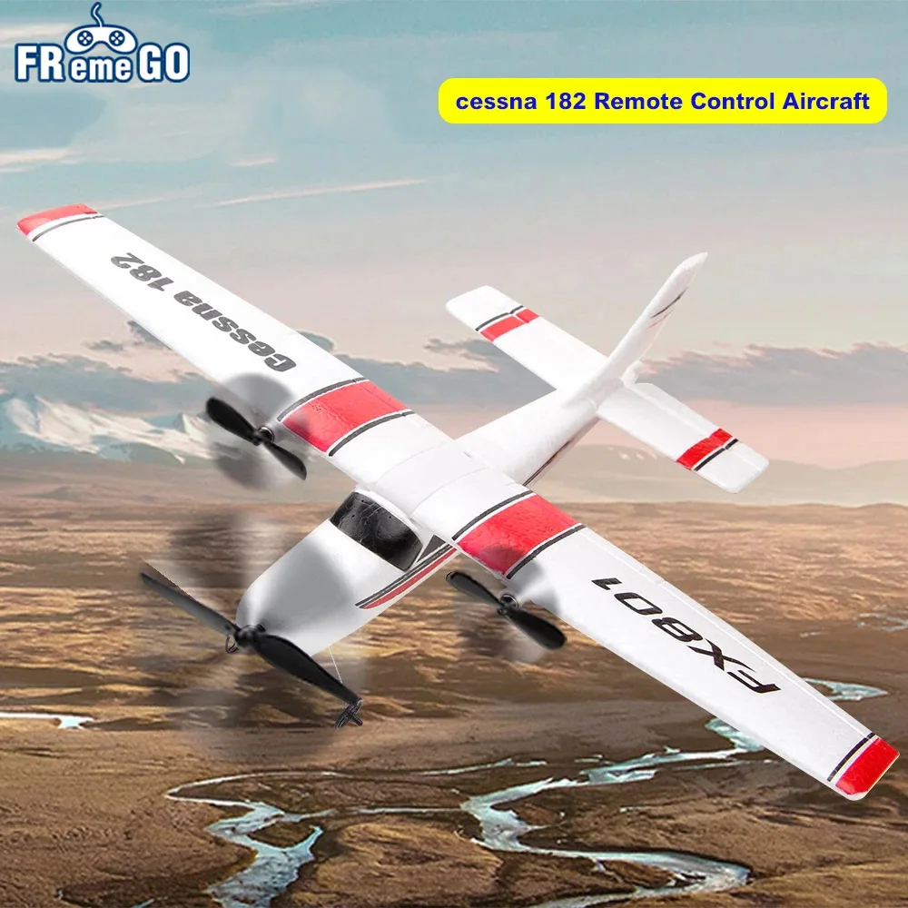 FX801 RC Plane EPP Foam Glider Remote Control Airplane 2.4G 2CH RTF Fixed - £34.56 GBP+