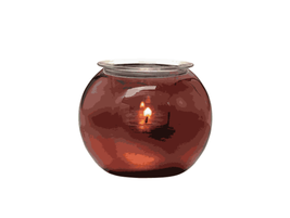 Partylite Tealight Holder (New) SILVERY COPPER - TEALIGHT HOLDER SMALL (... - $29.16