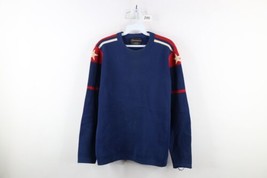 Vintage 60s 70s Mens Small Distressed Wool Knit Team USA Winter Olympics Sweater - £118.31 GBP