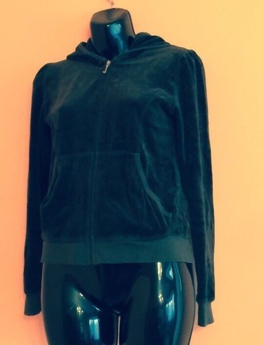Juicy Couture Forest Green Hoodie SZ Girl's Youth 14 Item image 2